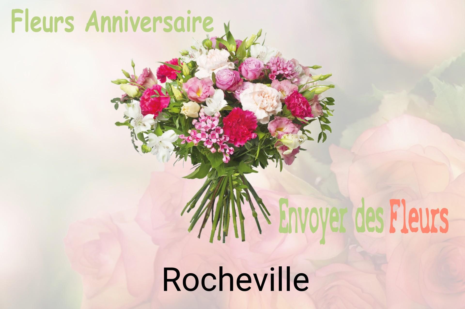 Bouquet de fleurs d’anniversaire livré à Rocheville