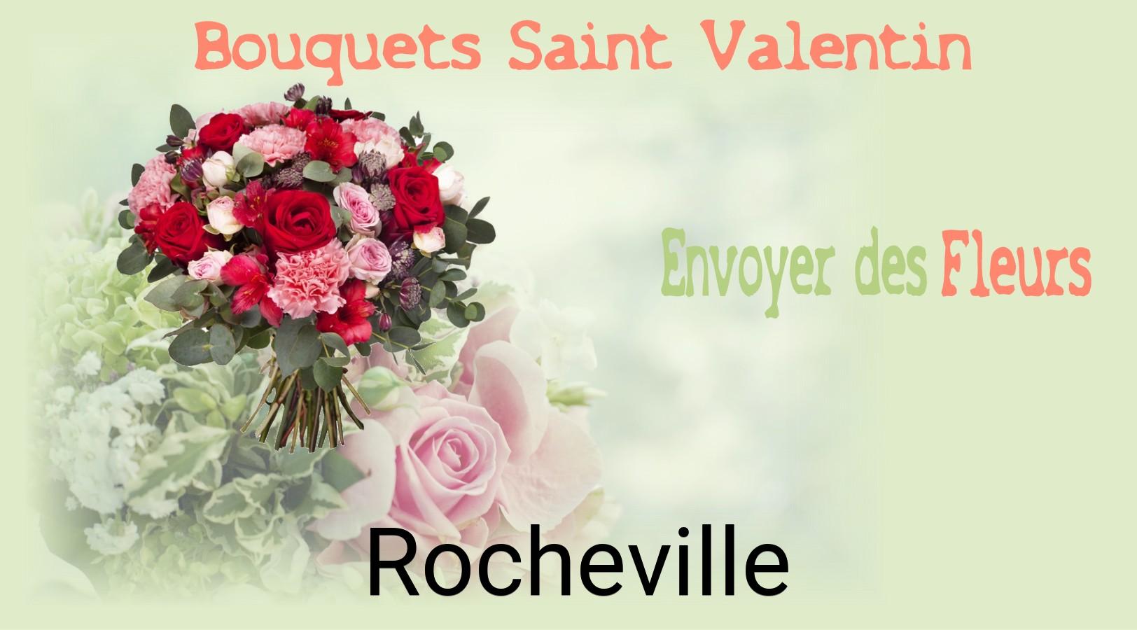 Roses de Saint-Valentin livrées à Rocheville